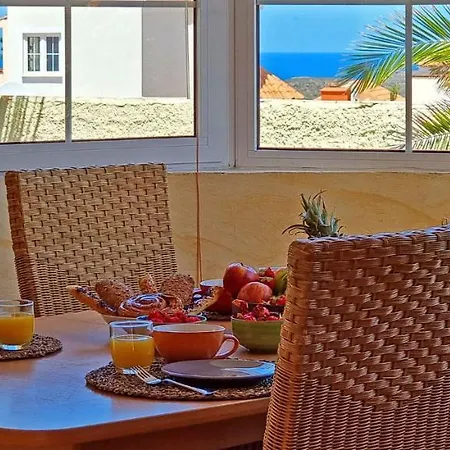 Casa Oasis - La Pared - Garten - Meerblick