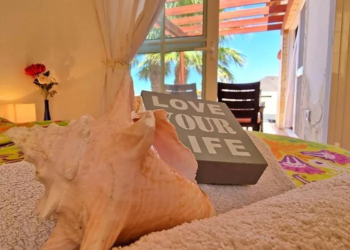 בית נופש Casa Oasis - - Garten - Meerblick